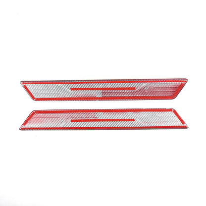 Red Real Carbon Fiber Interior Trim for Corvette C8 20-25 101