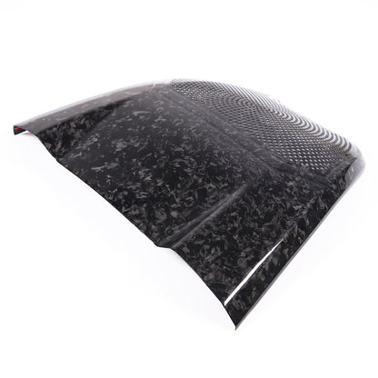 Forged Carbon Fiber Rear Charger Speaker Cover Trim For Corvette C8 Coupe 20-26 3