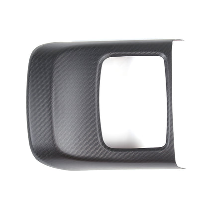 Matte Carbon Fiber Rear Storage Box Panel Cover Trim For Toyota Supra A90 19-24 15