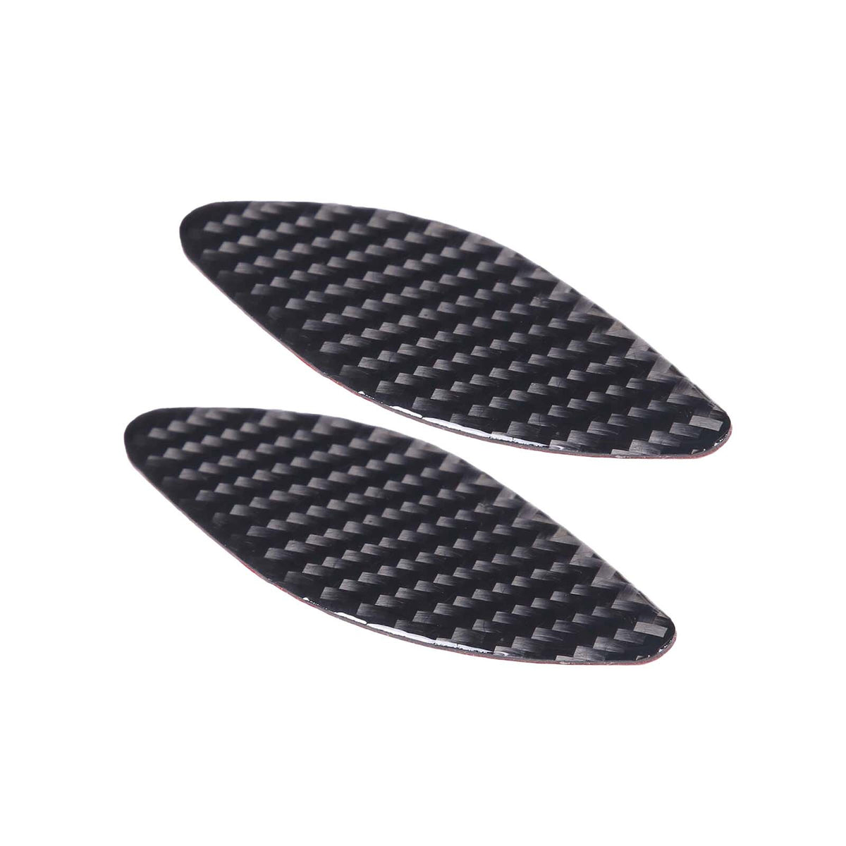 Carbon fiber Window Lift & Door Handle Storage Mat Sticker for Corvette C8 20-26 3
