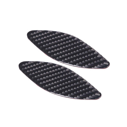 Carbon fiber Window Lift & Door Handle Storage Mat Sticker for Corvette C8 20-26 3