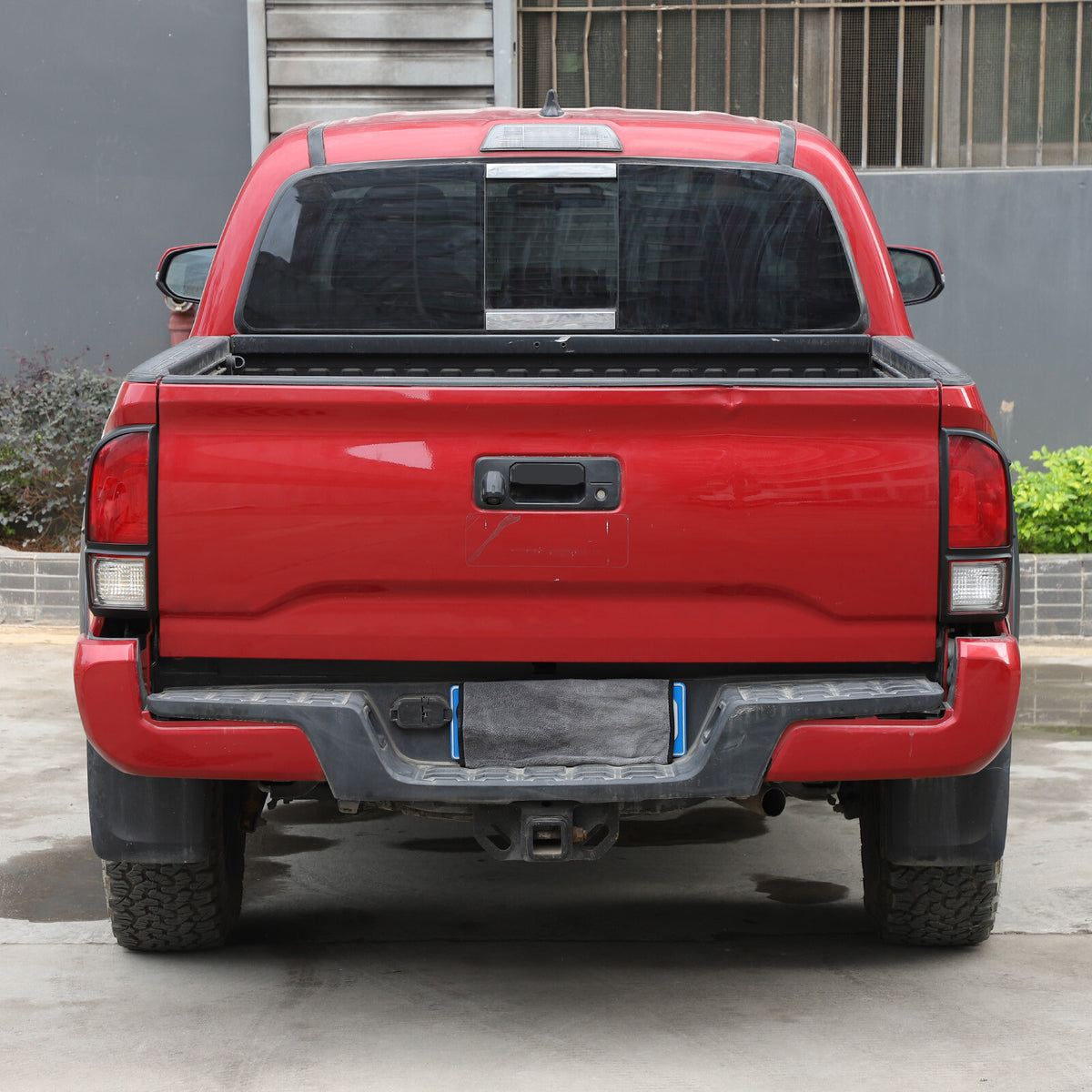 Matte Black Rear Taillight Trim Cover Bezel For Toyota Tacoma 2016-2023 5