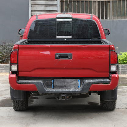 Matte Black Rear Taillight Trim Cover Bezel For Toyota Tacoma 2016-2023 5