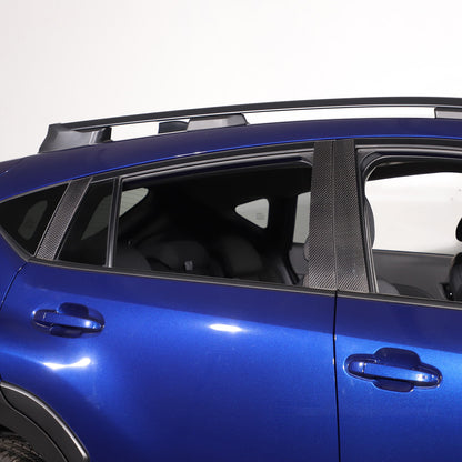 Real Carbon Fiber B-Pillar Panel Decal Trim For Subaru Crosstrek GU 2024+ 22