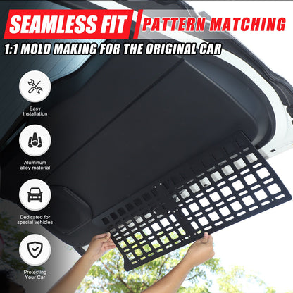 Tailgate Expansion Net Plate Table Molle Panel For Toyota Land Cruiser Prado 24+ 6