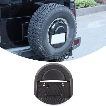 Carbon Spare Tire License Plate Bracket OE:25782333 For Hummer H2 2003-2009 11