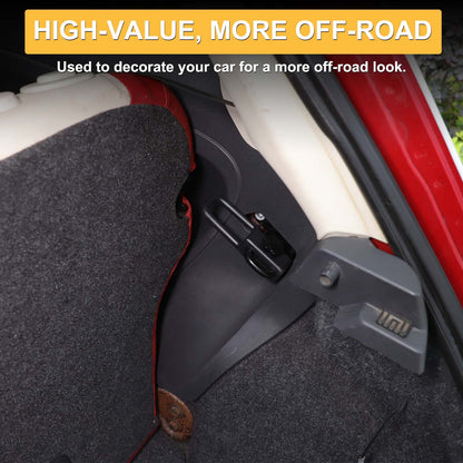 Steel Rear Seat Backrest Adjustment Upright Bracket Trim For Fiat 500 2007-15 8