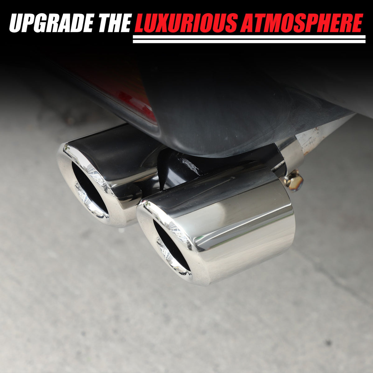 Silver Stainless Steel Exhaust Tail Pipe Tip For Toyota FJ Cruiser 2007-2021 US 21