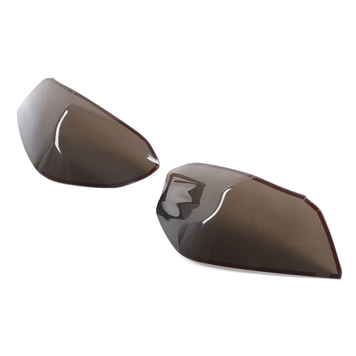 Black Smoked Taillight Lens Trim For Subaru WRX STI 2015-2021 16