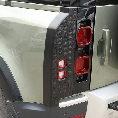Rear Tail Light Cover Trim For Land Rover Defender 90 110 2020-23 Gloss Black US 8