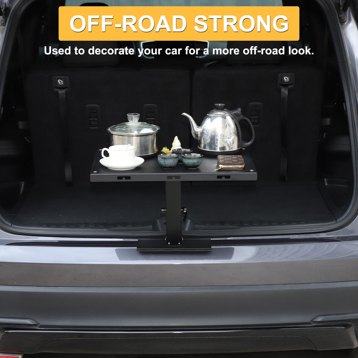Car Camping Portable Trunk Lock Latch Table For Honda Pilot 2016-2022 7
