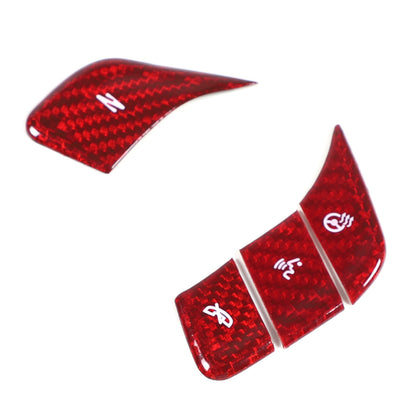 Red Real Carbon Fiber Full Interior Set Decor Trim Kit for Corvette C8 20-25 - Styles 51-55 28