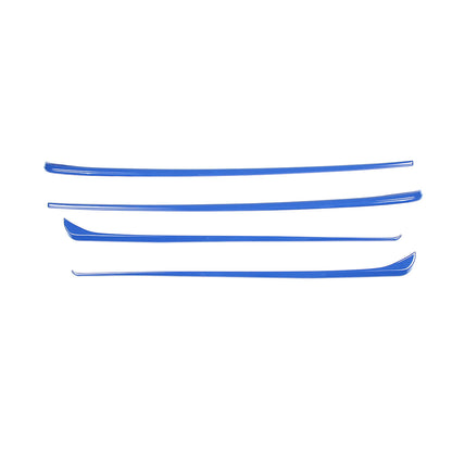 Blue inner Interior door Upper Armrest panel Trim Cover For Toyota Tundra 22-23 18