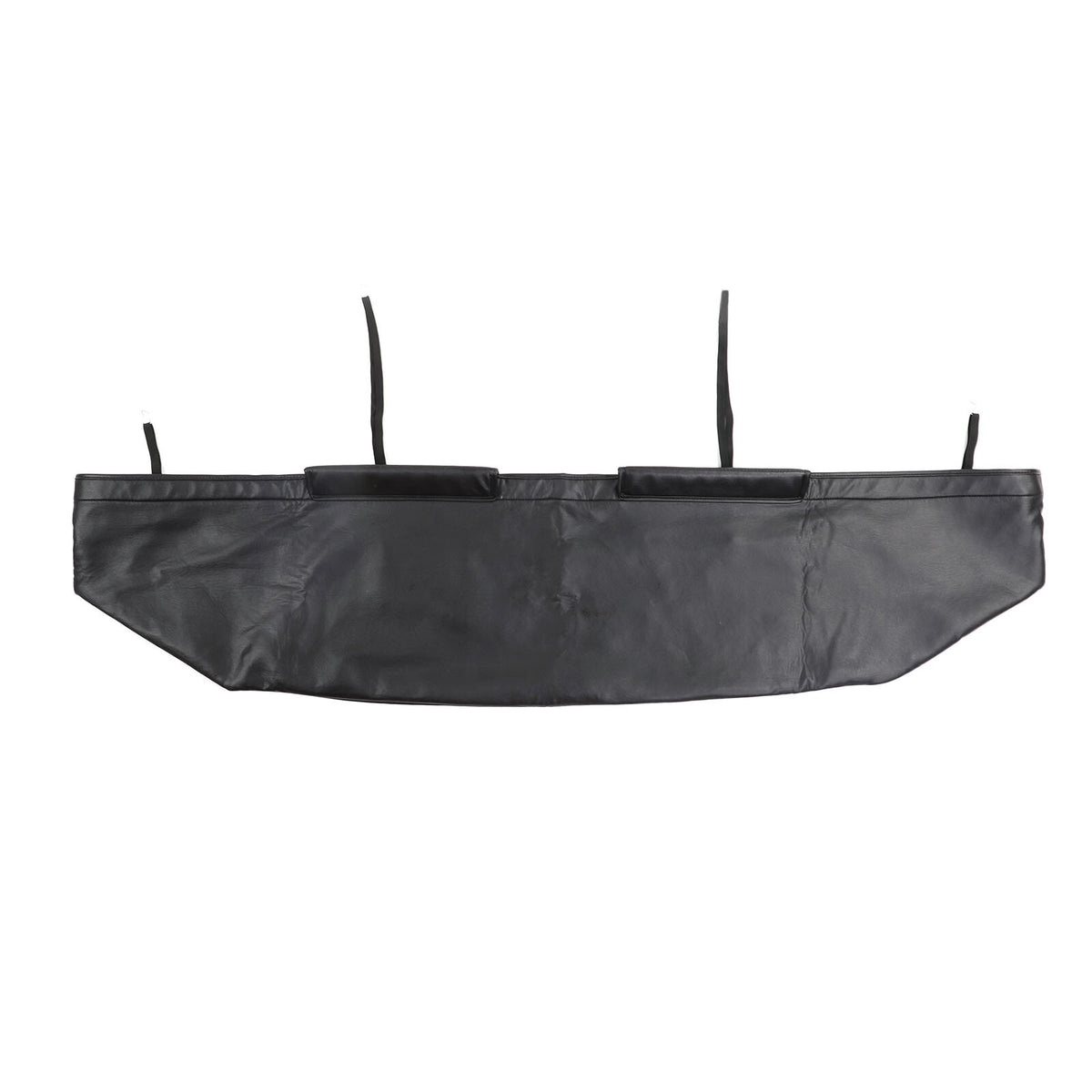Front PU Leather Hood Cover Protector Bra Trim For Ford Ranger T9 2023-2024 15
