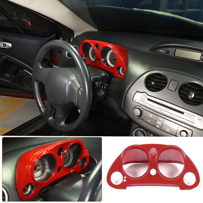 Red ABS Instrument AC Switch & CD Panel Cover Set For Mitsubishi ECLIPSE 2006-11 18