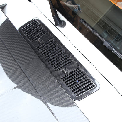 Real Carbon Fiber Hood Air Vent Cover For Mercedes Benz G-Class W463 2006-2018 5