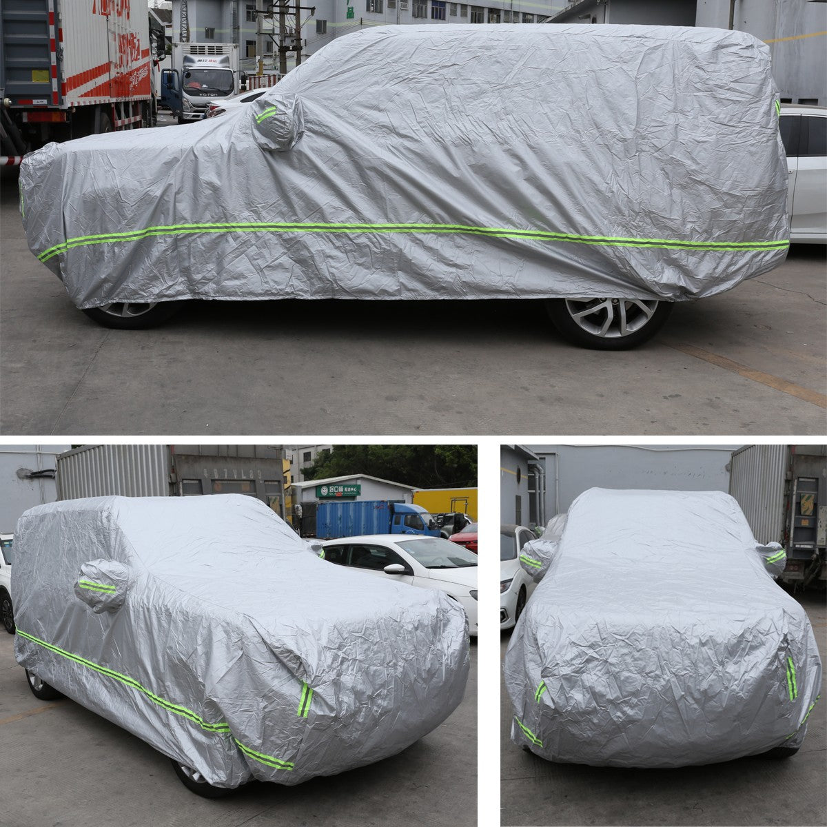 Full Car Cover Waterproof Sun Protection for Land Rover Discovery 4/5 LR4 5