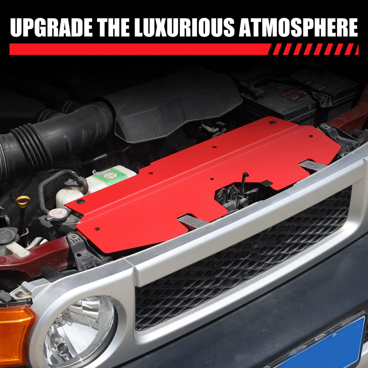 Red Replacement Engine Hood Cabin Cover For Toyota FJ Cruiser 2007-2021 16