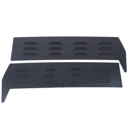 Aluminum Door Window Louver Air Vent Panel Trim Cover For Nissan X-Trail 2014+ 9