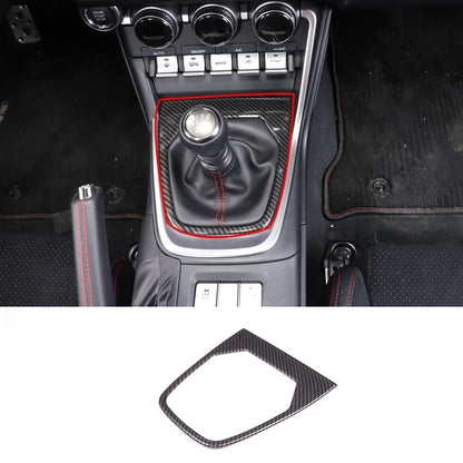 ABS Carbon Fiber Interior Center Console Trim Set Fits For GR86/BRZ 2022-2025 US - Variants 6-10 21