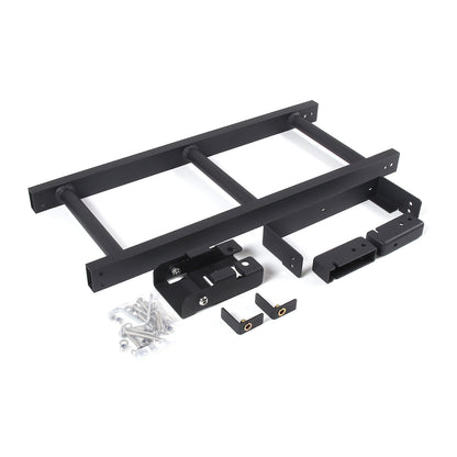 Black Alloy Back Tail Door Roof Ladder Climb For LR Defender 90 110 130 2004-18 14