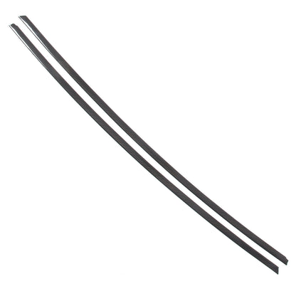 Real Carbon Fiber Door Window Sill Trim Decor Strips For Corvette C6 2005-2013 10