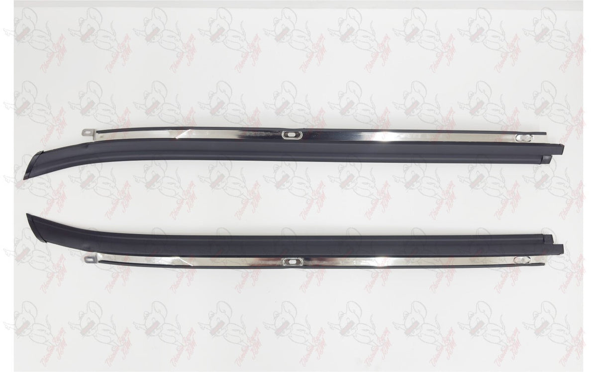 Toyota Genuine Corolla Coupe AE86 Windowshield Outside Mouldingd Pair Set OEM 6