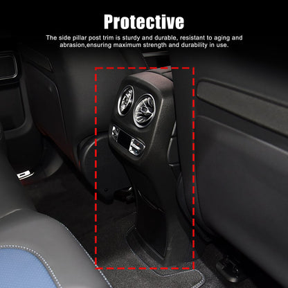 Honeycomb Carbon Fiber Rear Air Vent Outlet Trim For Benz G-Class W463 21-23 11