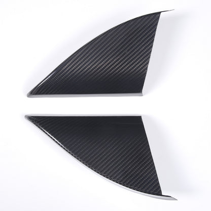 Real Carbon Fiber Inner Triangle A Pillar Trim For Lamborghini URUS 18-23 US 14