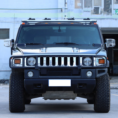 Silver Chrome Exterior Door Handle Mirror Hood Vent Trim Kit For Hummer H2 03-09 109