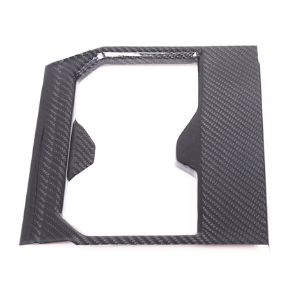 Real Carbon fiber Center Front Cup Holder Cover Trim Frame For Toyota Tundra 22+ 21