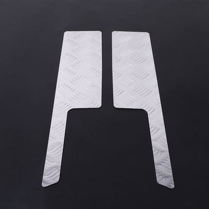 Silver Alloy Interior Car Door Panel Cover Trim For 2007-22 Toyota FJ Cruiser 12