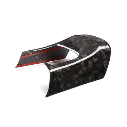 Forged Carbon Fiber Rear Storage Box Protect Cover Fr TOYOTA SUPRA MK5 A90 19-24 7