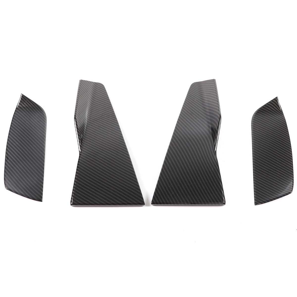 ABS Carbon Fiber Front Side Vent Fender Cover Trim For BMW 5 Series G60 i5 2024+ 14