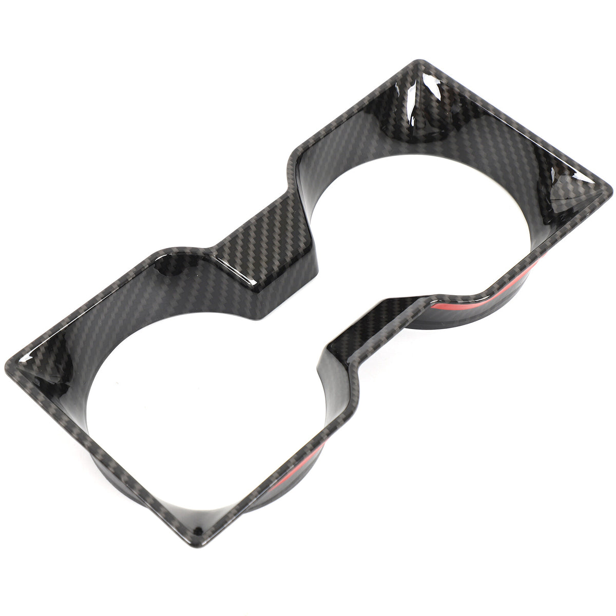 Carbon Fiber ABS Center Console Cup Holder Frame Trim for LR Defender L663 2025+ 9