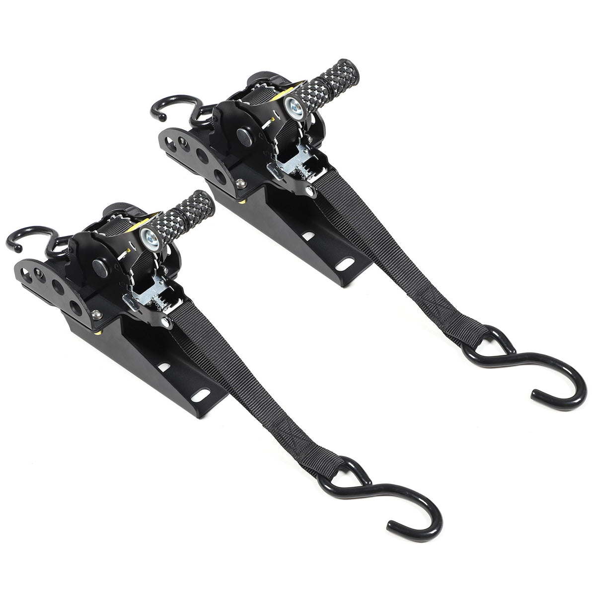 Carbon Steel Truck Bed Tie Down Ratchet Strap For Nissan Titan 2016-2023 13
