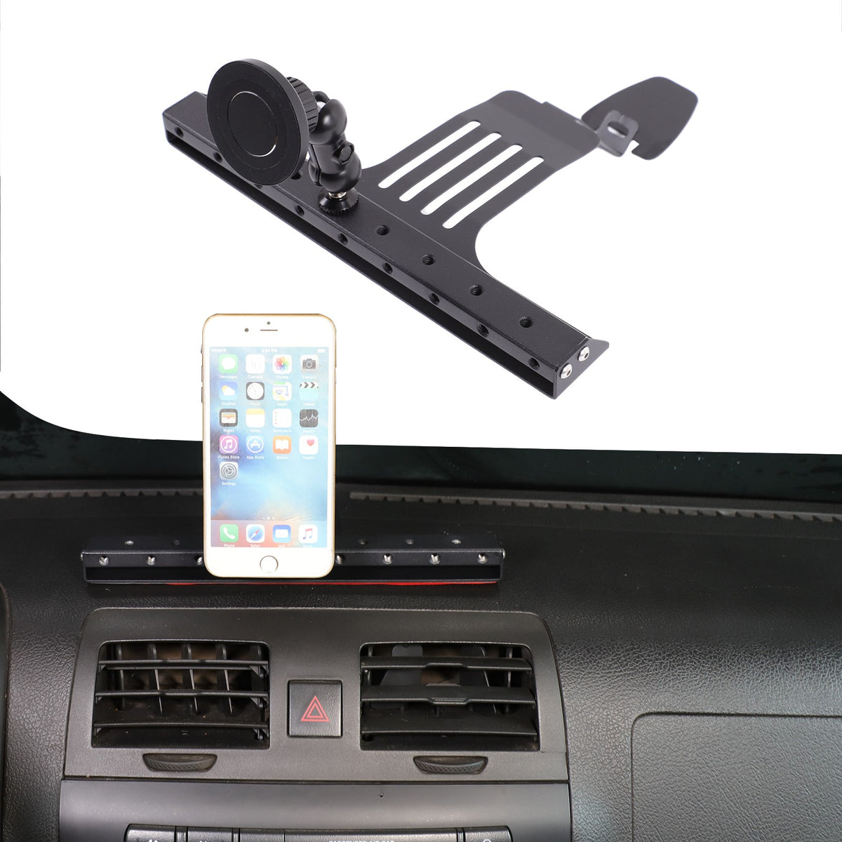 Magnetic Multifunctional Phone Holder Bracket For Hummer H3 2005-2009 11