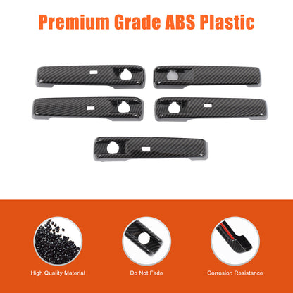 Carbon Fiber ABS Exterior Front Bumper Door Trim For Benz G-Class W465 2025+ 10