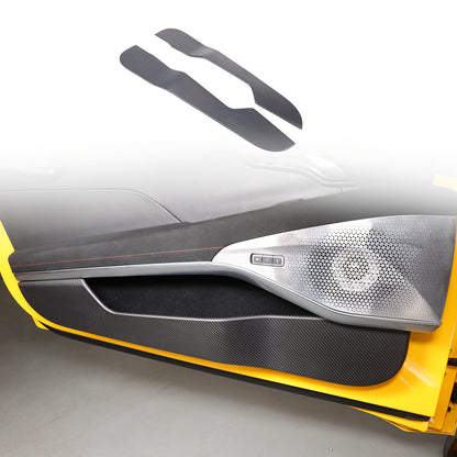 Matte Real Carbon fiber Interior Door Anti-Kick Trim Cover For Lotus EMIRA 22-25 24