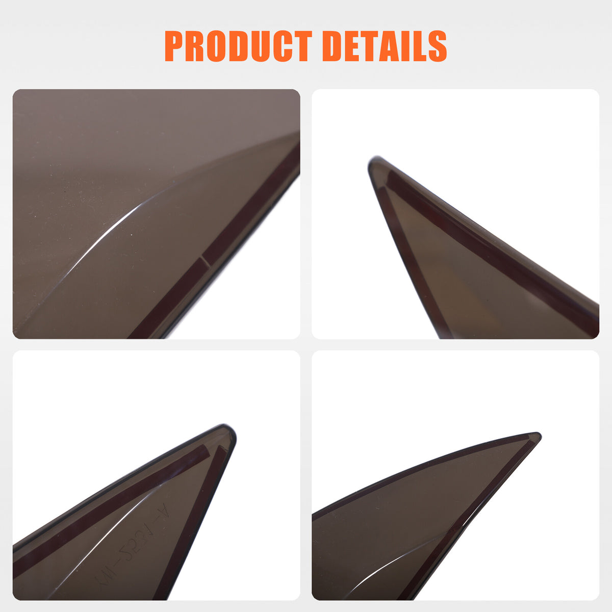 Smoked Black Front Headlight Headlamp Blackout Cover Trim For Corvette C8 20+ US 10