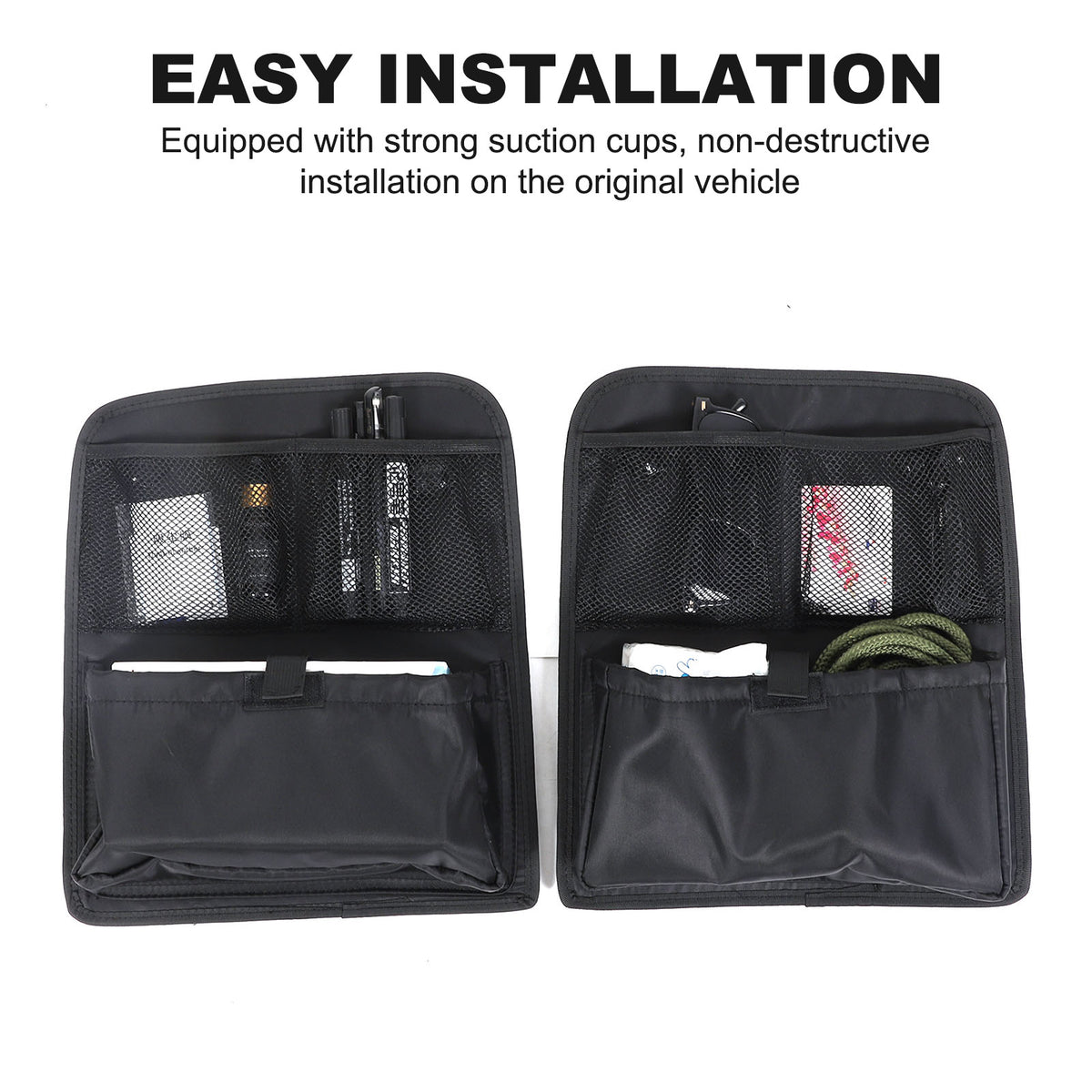 Rear Trunk Anti-roll Storage Bag Organizer Oxford For LR Defender 90 110 2020-24 21