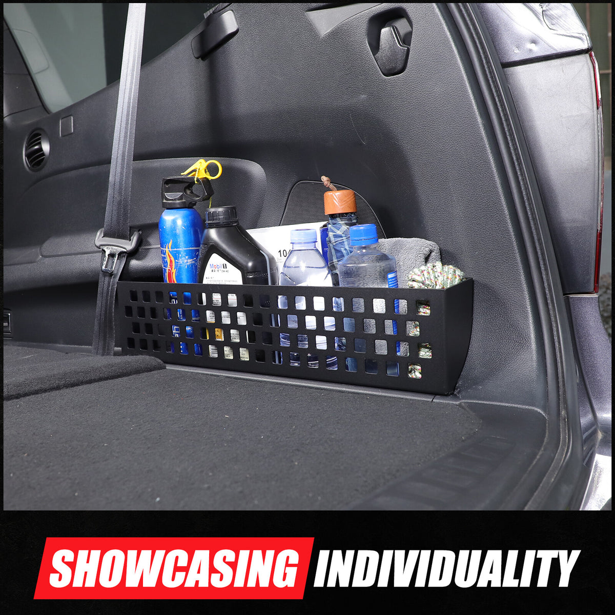 Right Trunk Side Storage Baffle Box Tray Molle Panel For Honda Pilot 2016-2022 4