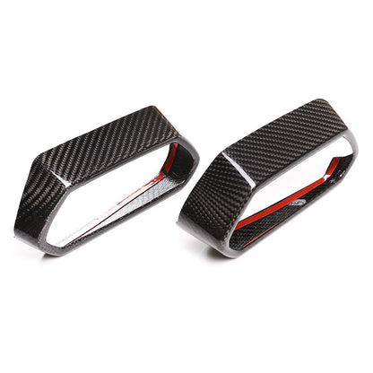 2pcs real carbon fiber side air outlet frame trim For Lamborghini URUS 18-23 US 7