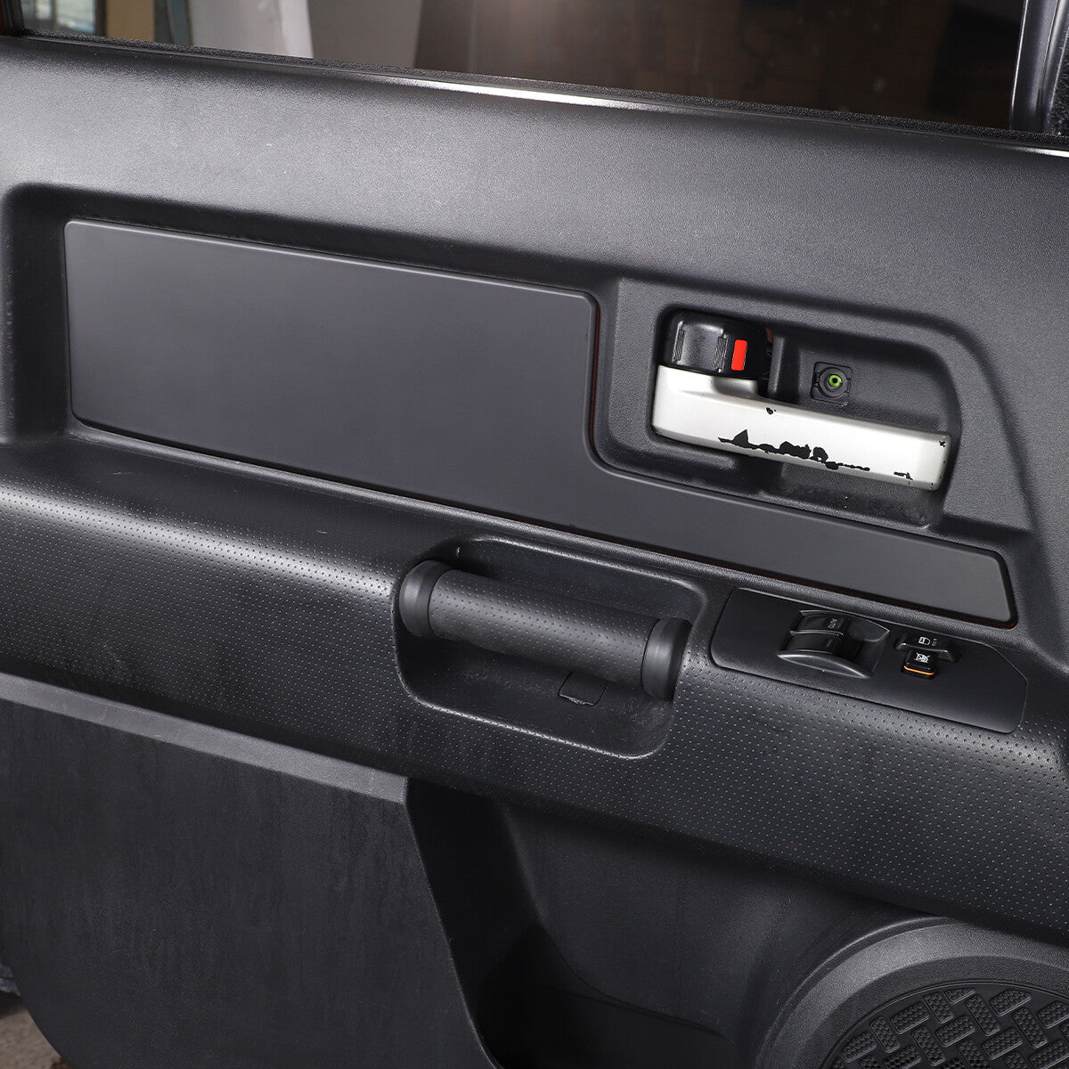 Matte Black ABS Interior Full Set Cover Trim Kit Set For FJ Cruiser 2007-2021 89