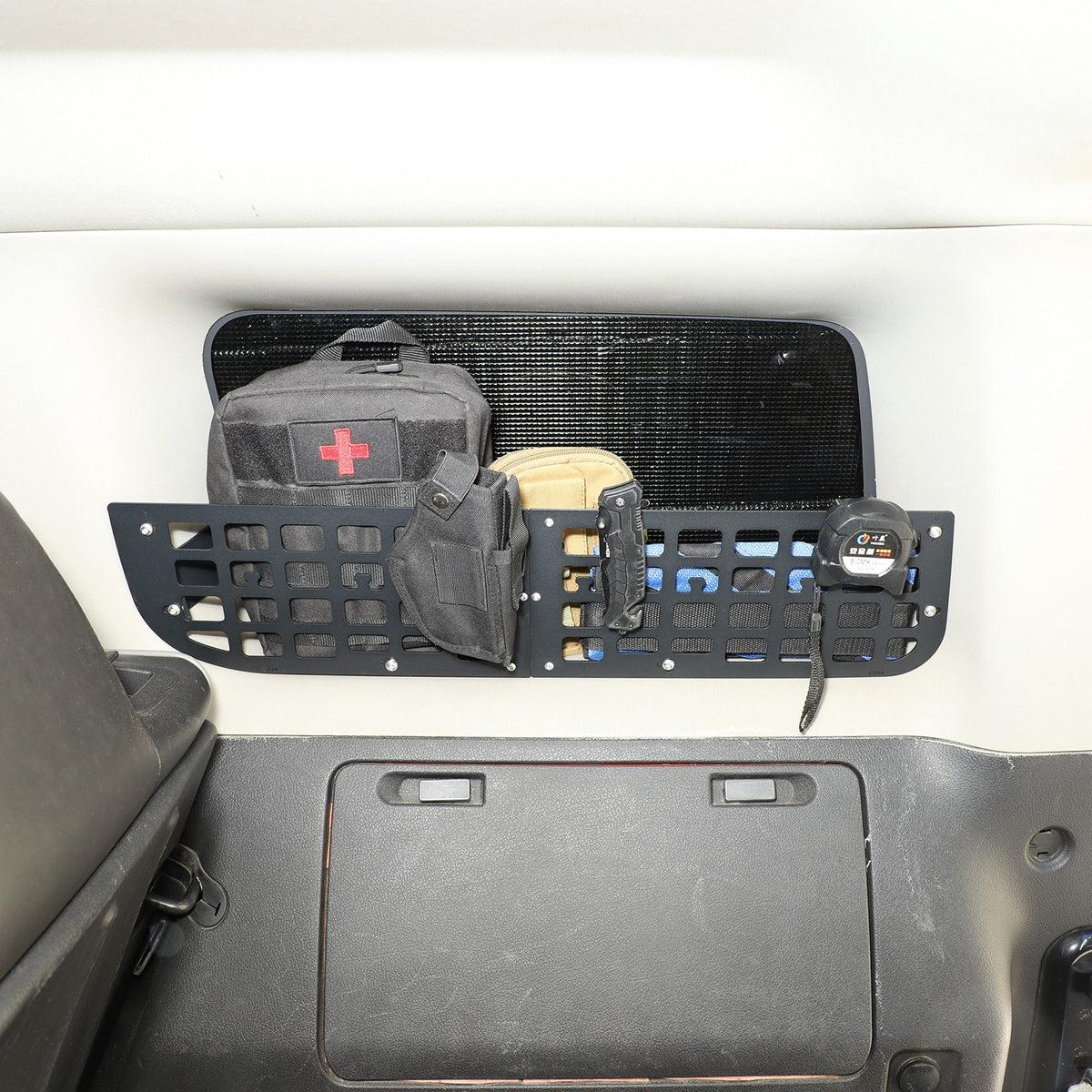 Carbon Steel Aluminum Rear Side Window Molle Panel For Hummer H3 2005-09 21
