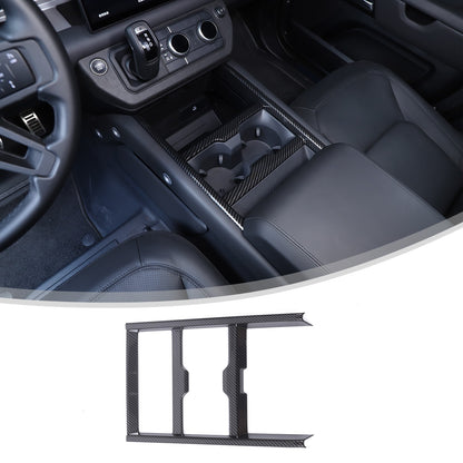 ABS Carbon Fiber Center Console Gear Frame Trim For LR Defender L663 2025+ US 1