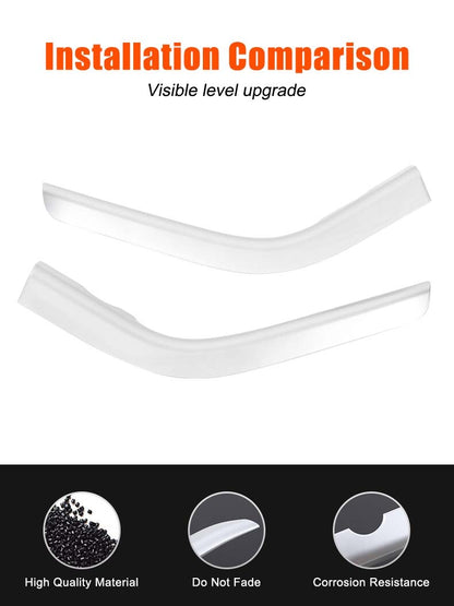 Silver Center Gear Shift Side Strip Trim For LR Range Rover Sport L320 2005-2013 21