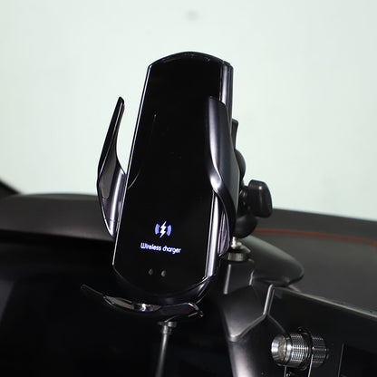 Wireless Charger Navigation Car Phone Holder Stand for C8 Corvette Z06 Z51 20-25 6