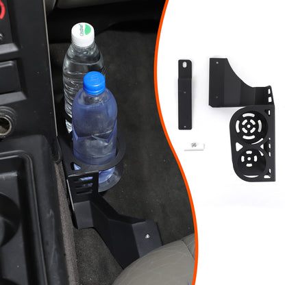 Black Aluminum Passenger Side Seat Cup Holder Bracket For Hummer H2 2003-2009 10