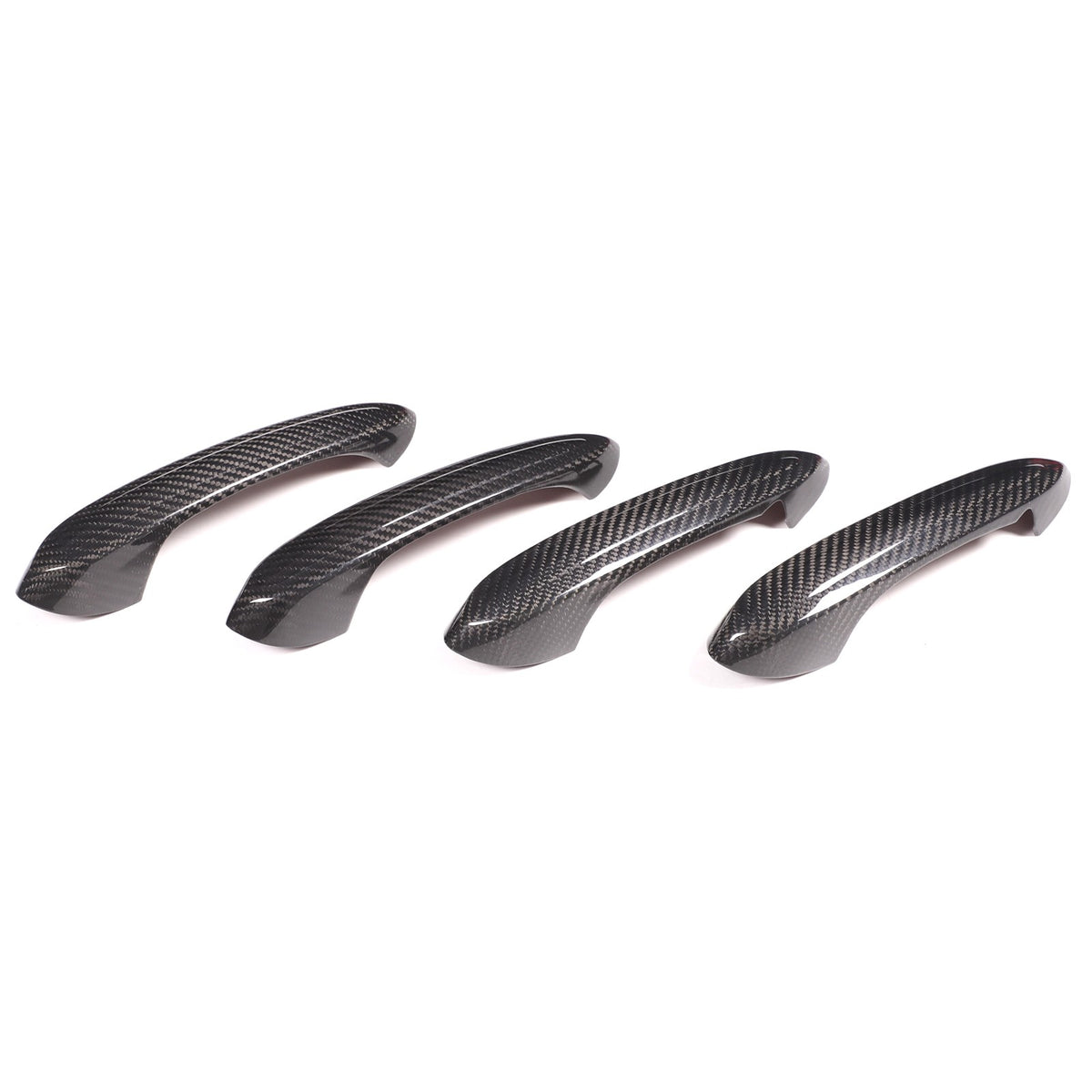 Real Carbon Fiber Exterior Outer Door Handle Trim For BMW 3 Series G20 20-22 18